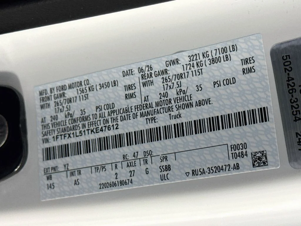 New 2026 Oxford White Ford XL image 29