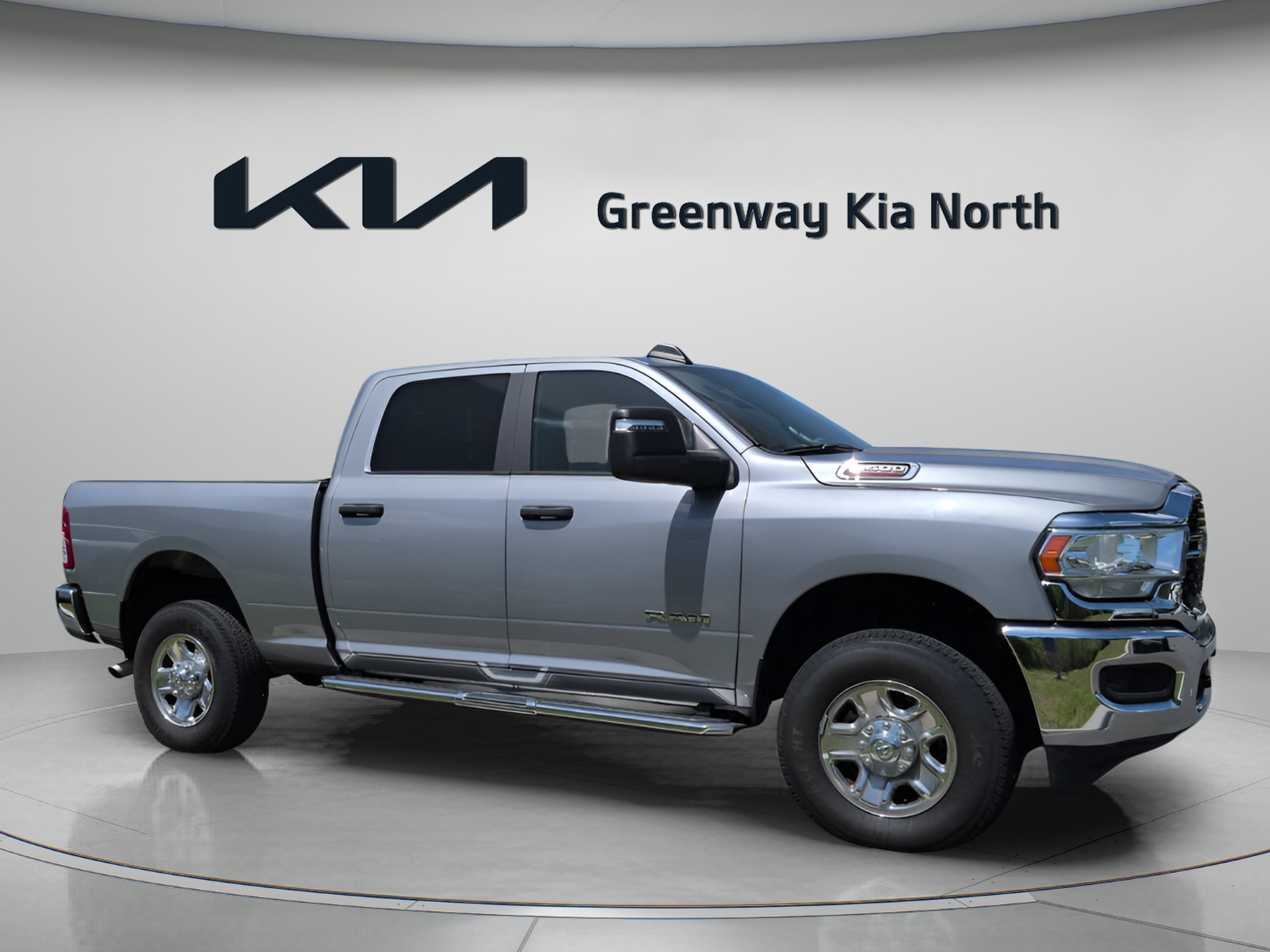 Used 2024 Billet Silver Metallic Clearcoat Ram Big Horn image 2