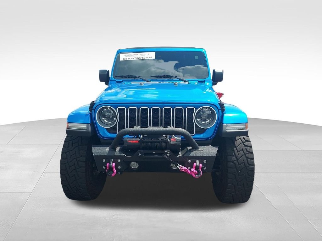 Used 2024 Blue Jeep Sahara image 8