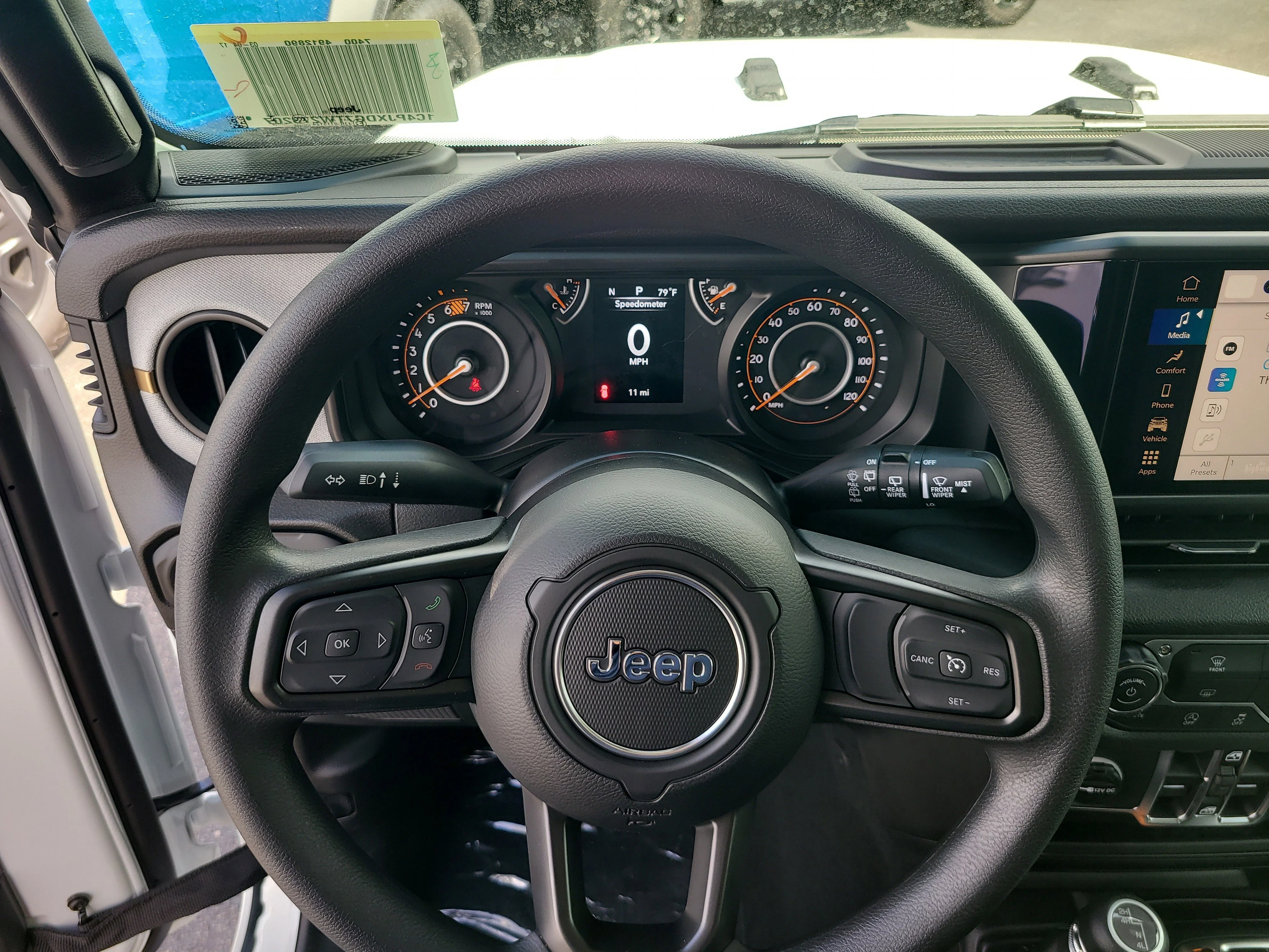 New 2026 Bright White Clearcoat Jeep Sport image 19