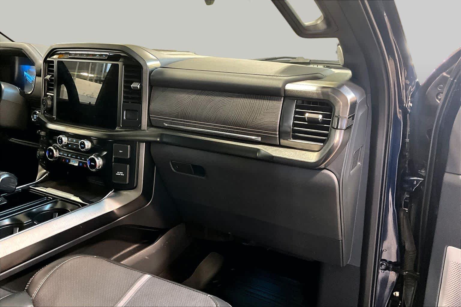Used 2023 Antimatter Blue Metallic Ford Platinum image 18