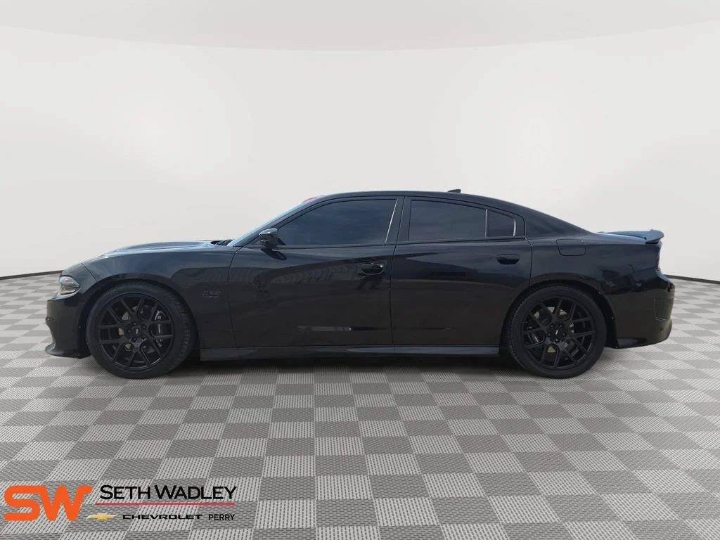 Used 2019 Black Dodge Scat Pack RWD image 4