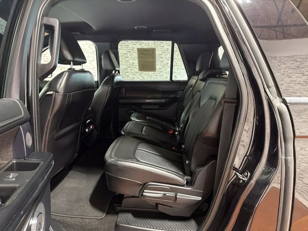 Used 2021 Agate Black Metallic Ford Limited image 17