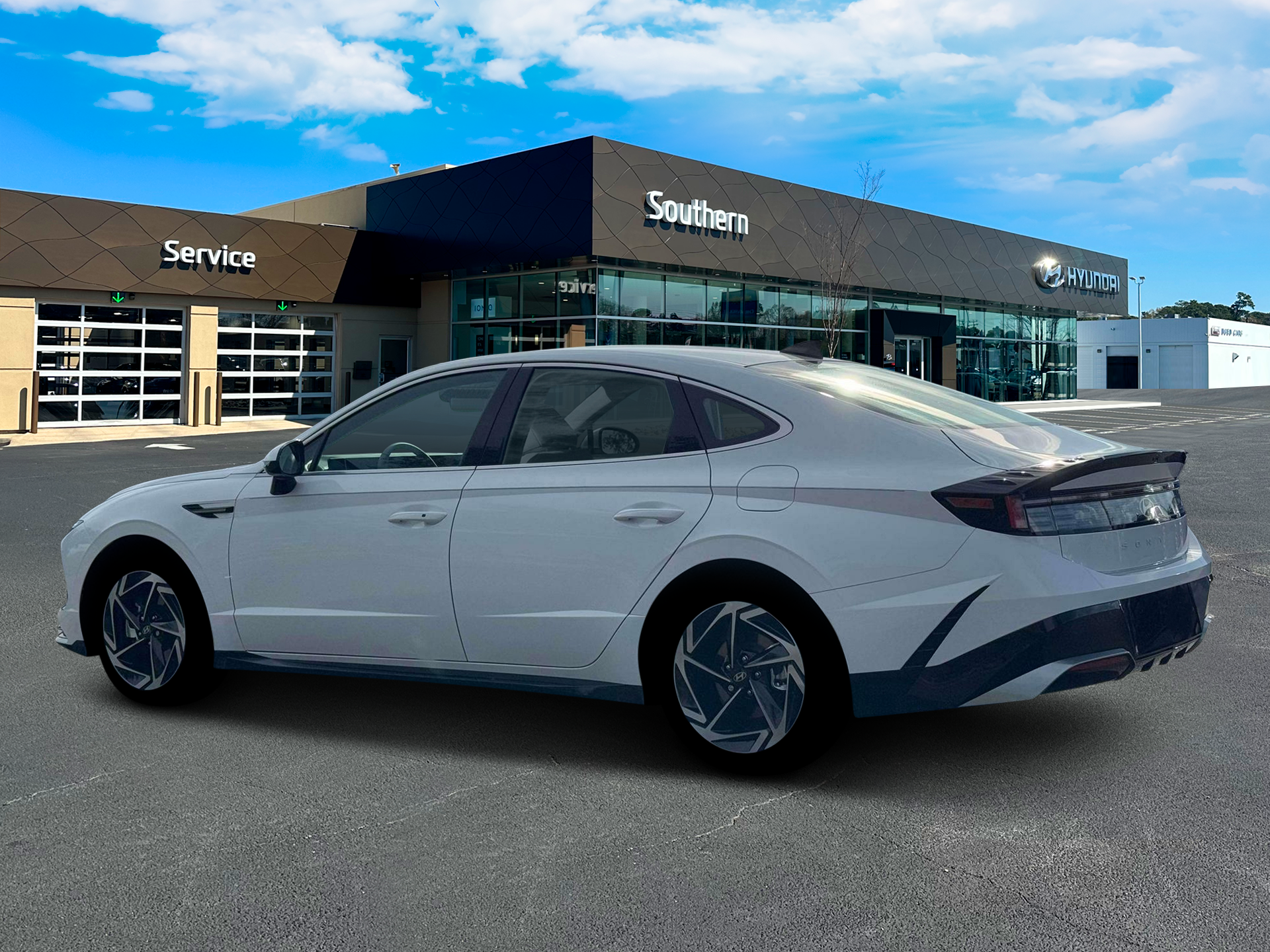 New 2026 White Hyundai SEL Sport image 4