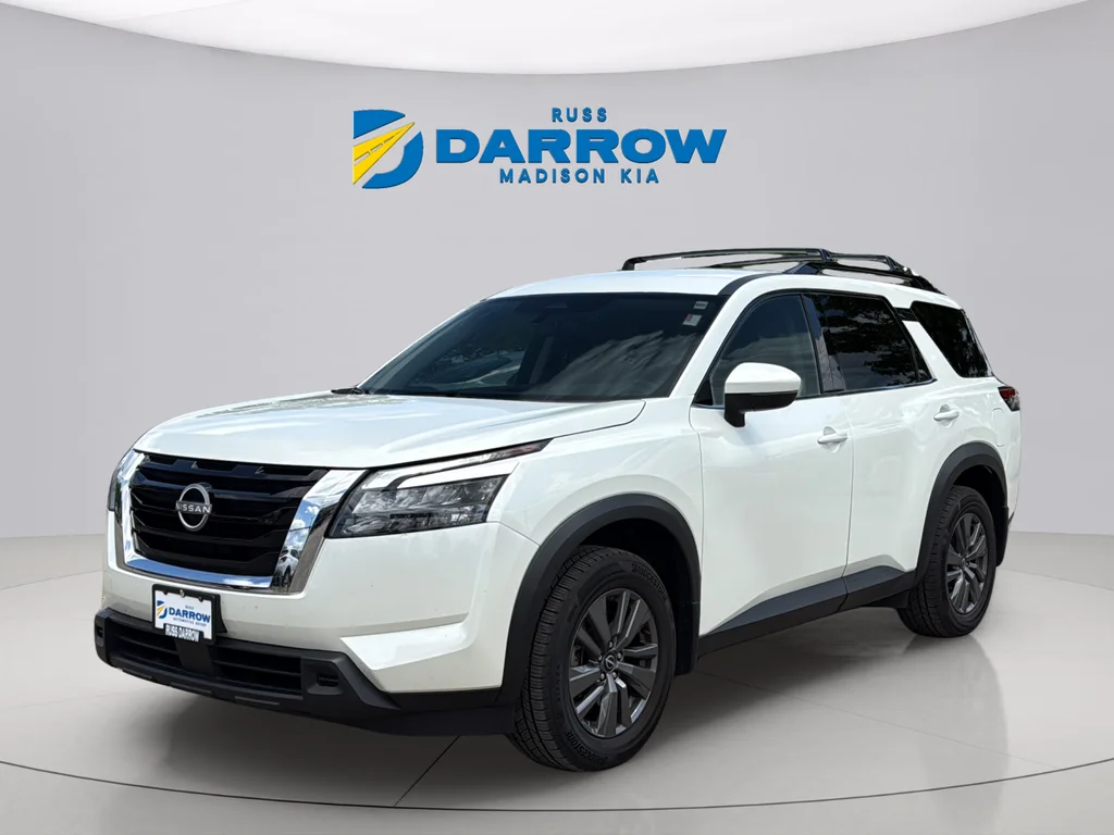 Used 2024 Pearl White Tricoat Nissan SV image 1