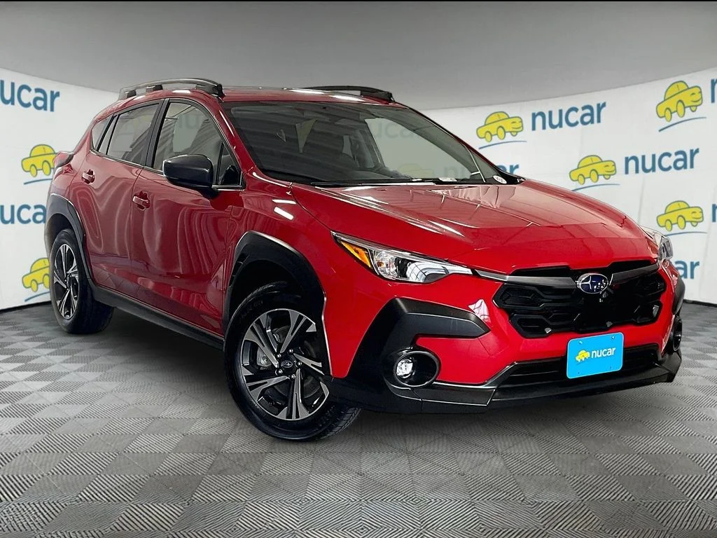 Used 2025 Pure Red Subaru Premium image 1