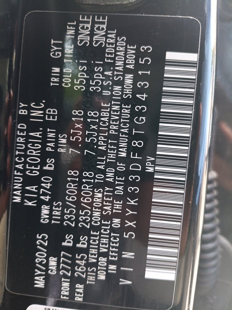 Used 2026 Black Kia EX image 25