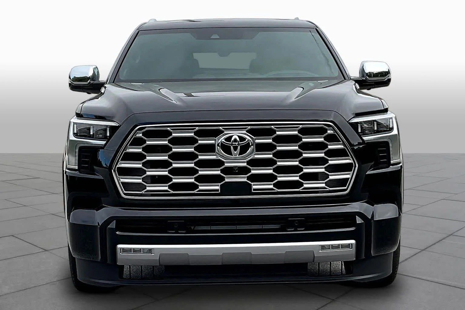 New 2026 Midnight Black Metallic Toyota Capstone image 3