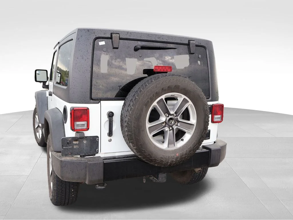 Used 2017 Bright White Clearcoat Jeep Willys Wheeler image 13