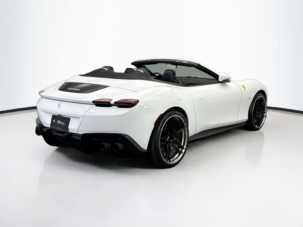 Used 2025 Bianco Avus Ferrari Spider image 5