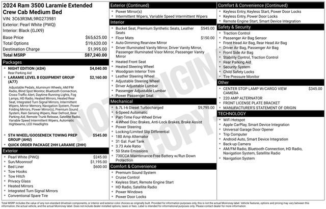 2024 RAM Ram 3500 Pickup Laramie - Photo 34