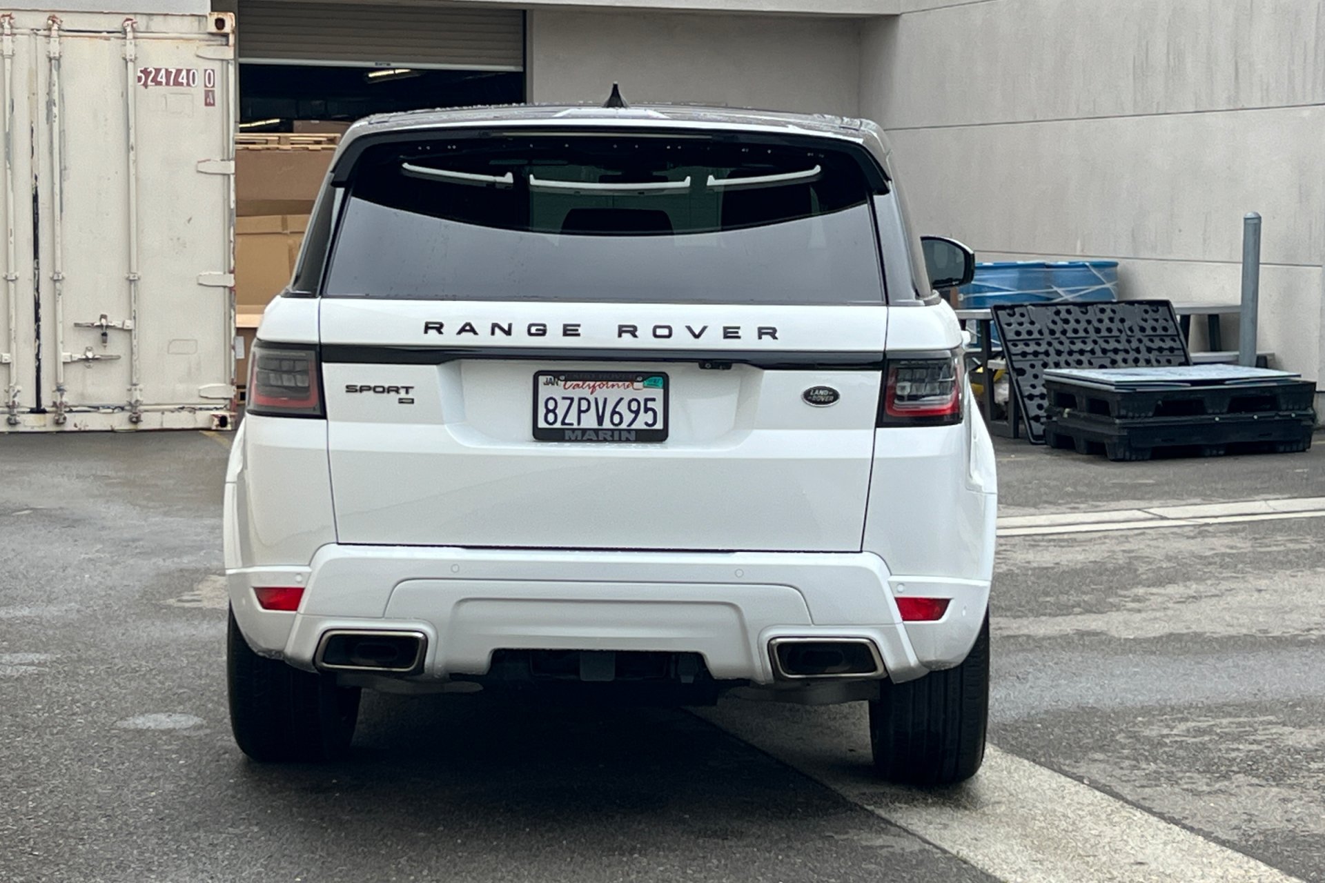 Used 2022 Fuji White Land Rover HSE Silver Edition image 7