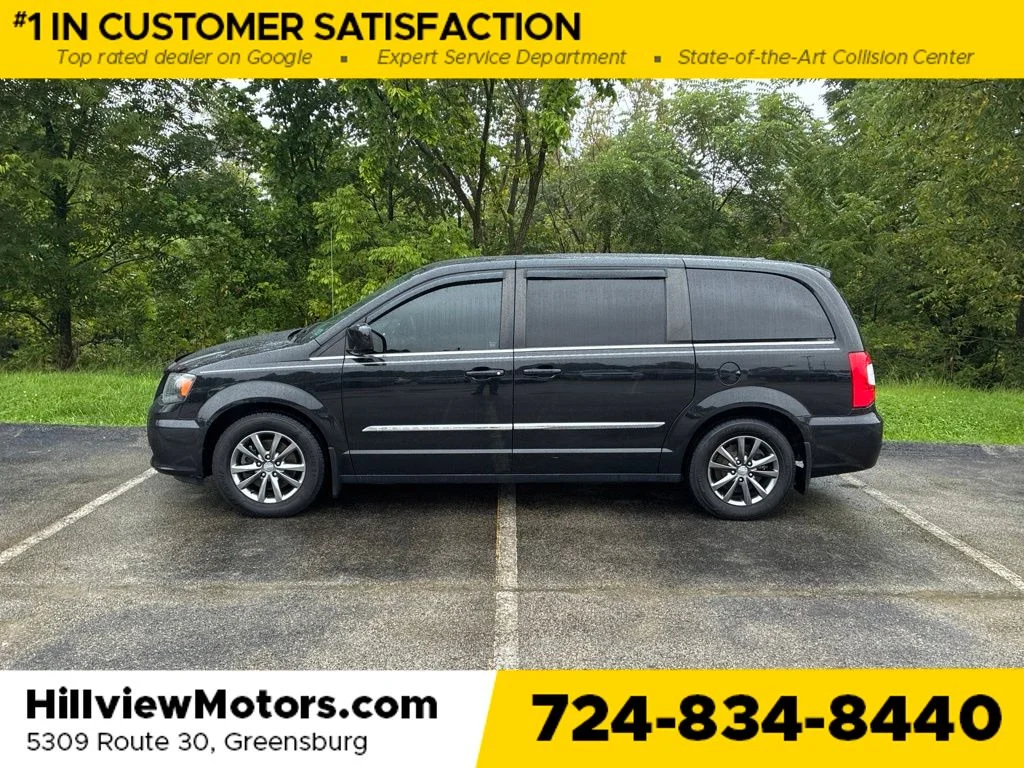 Certified 2016 Chrysler Town & Country S with VIN 2C4RC1HG1GR166971 for sale in Greensburg, PA