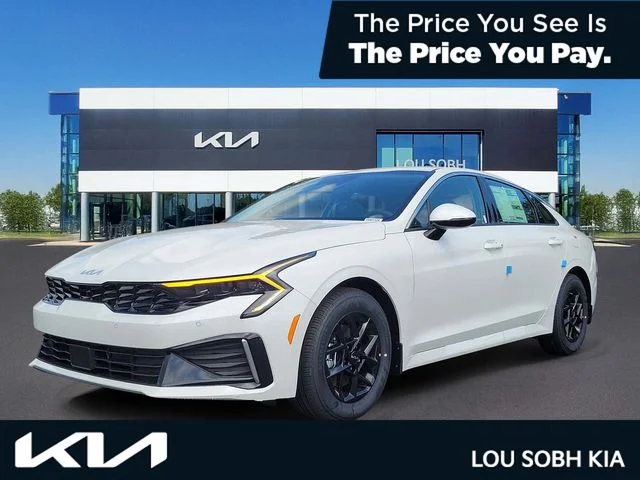 New 2026 Snow White Pearl Kia LXS FWD image 1