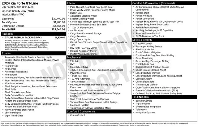 Used 2024 Gray Kia GT-Line image 5