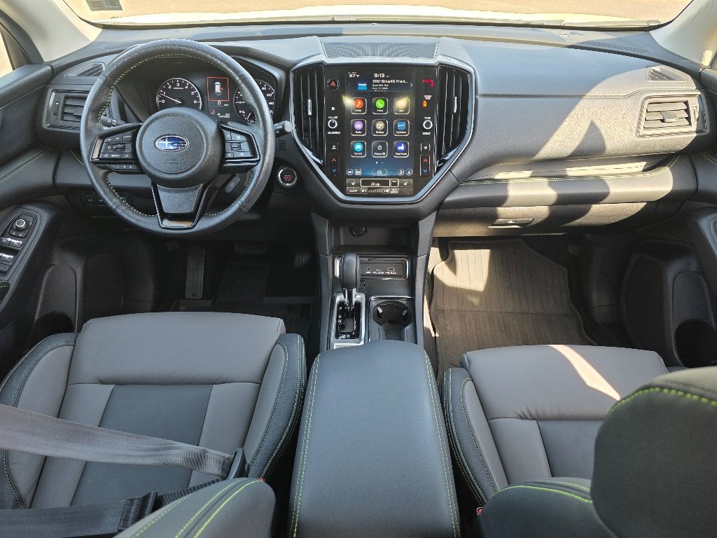 Used 2023 Crystal White Pearl Subaru Onyx Edition image 2
