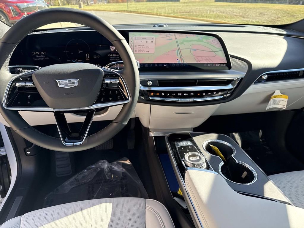 New 2025 Crystal White Tricoat Cadillac Luxury 1 image 18