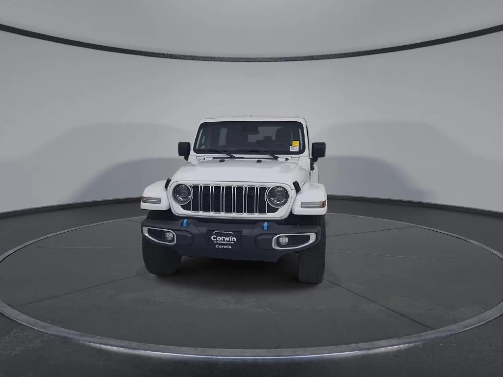 Certified Used 2024 White Jeep Sahara 4xe image 5