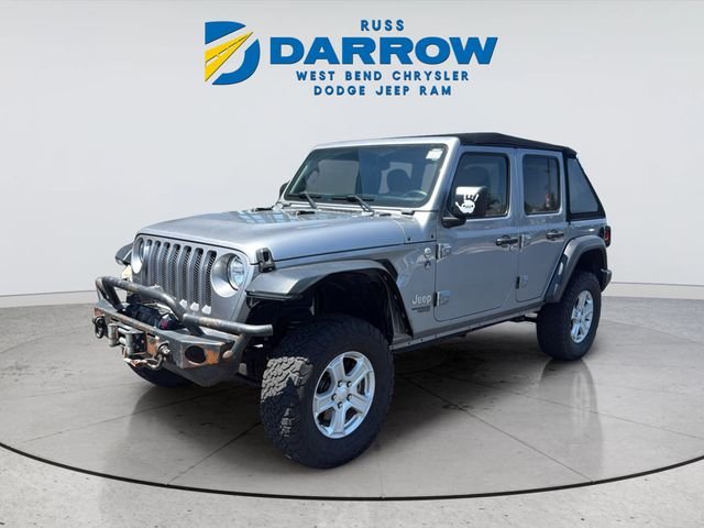 Used 2019 Silver Jeep Unlimited Sport S image 1