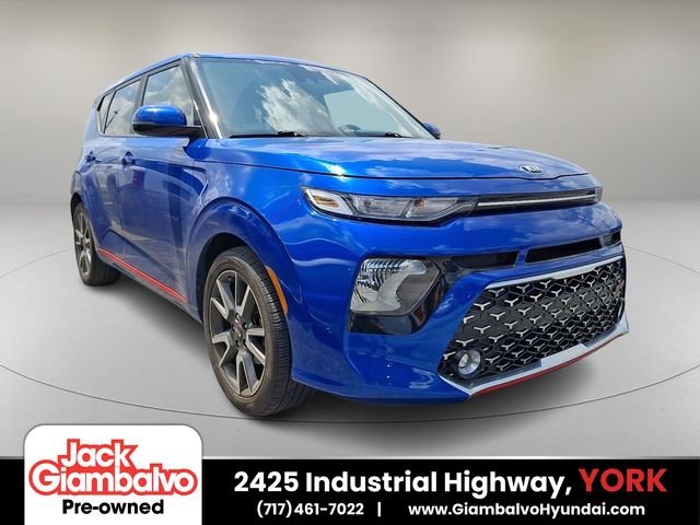Used 2021 Blue Kia GT-Line image 1