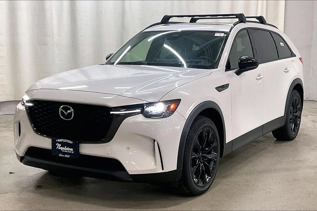 New 2026 Rhodium White Premium Mazda 3.3 Turbo Premium Sport AWD image 2