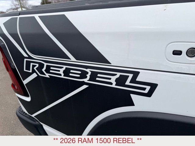 New 2026 Bright White Clear-Coat Exterior Paint RAM Rebel image 11