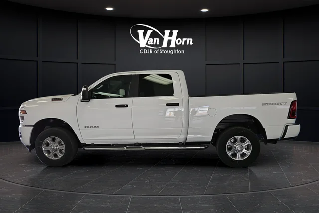 New 2026 Bright White Clear-Coat Exterior Paint RAM Big Horn image 4