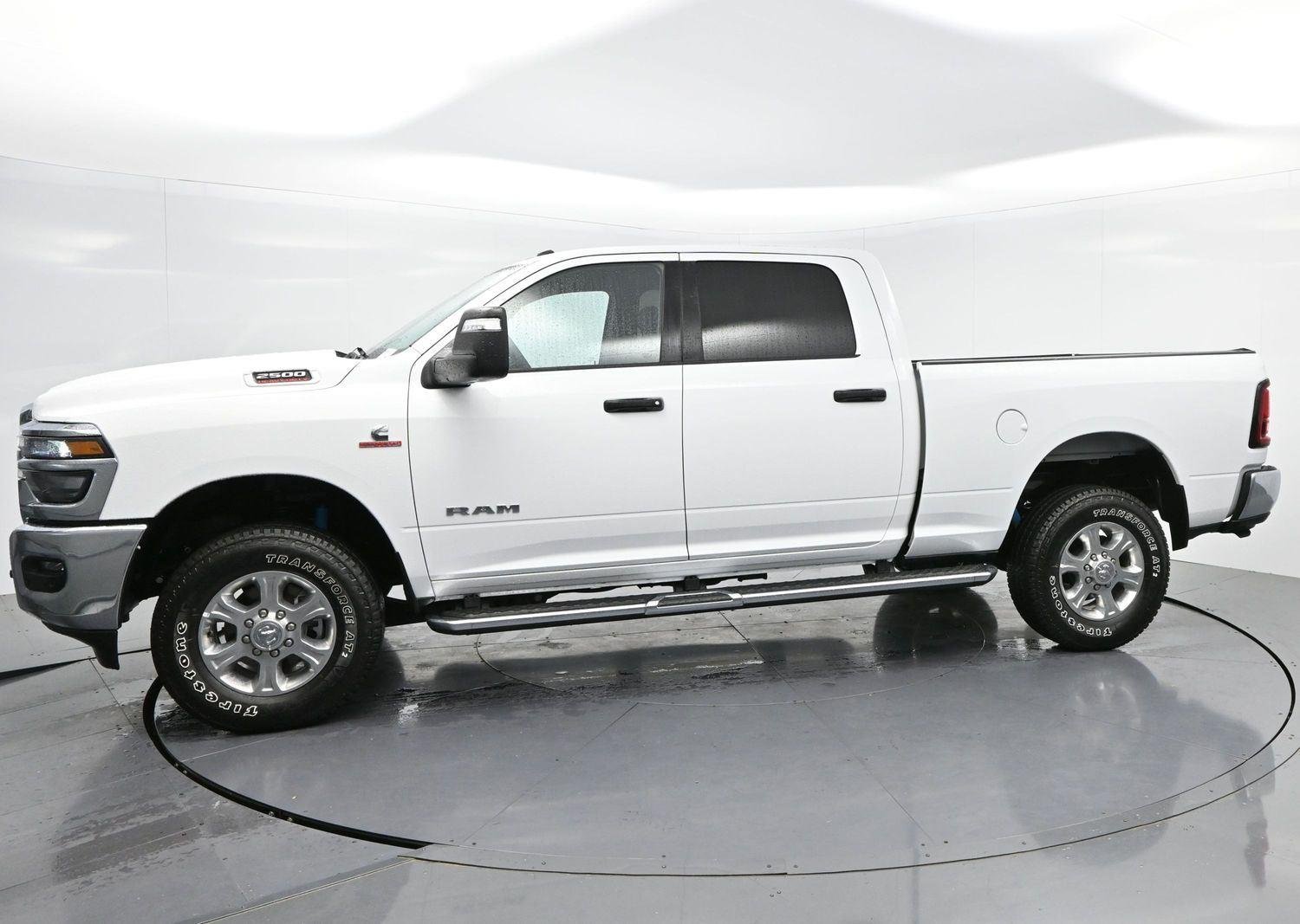 Used 2025 Bright White Clearcoat Ram Big Horn image 4
