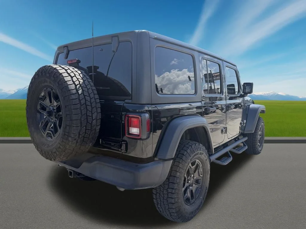 Used 2020 Black Jeep Unlimited Sport S image 5