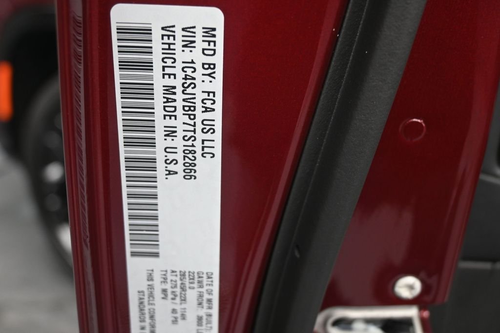 New 2026 Velvet Red Pearlcoat (DISC) Jeep Limited Reserve image 18