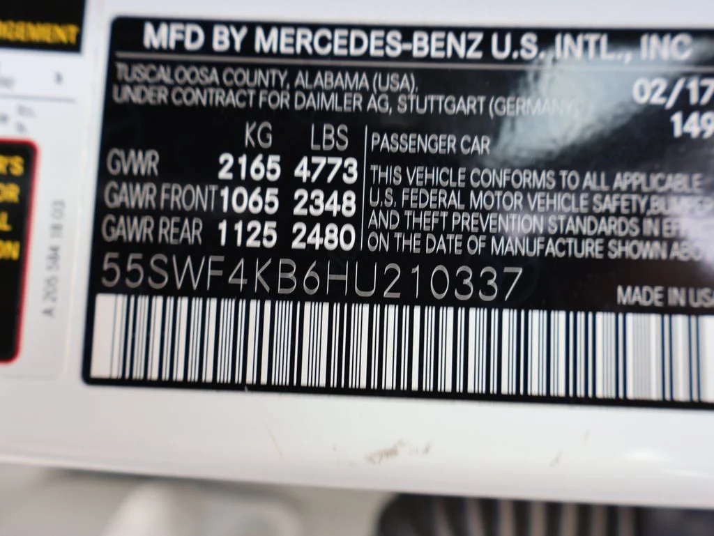 Used 2017 Polar White Mercedes-Benz C 300 image 22