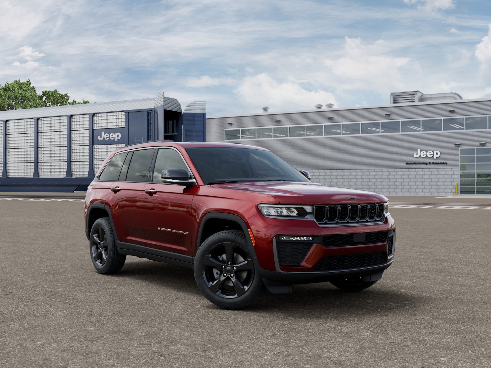 New 2026 Velvet Red Pearl-Coat Exterior Paint Jeep Limited image 23