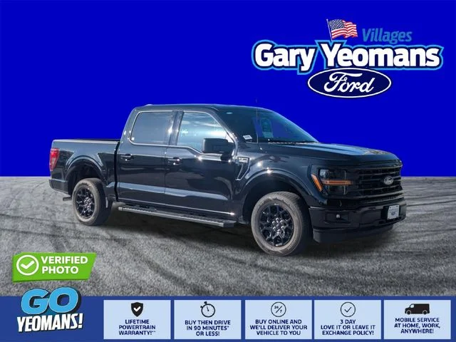 New 2026 Black Ford XLT image 1