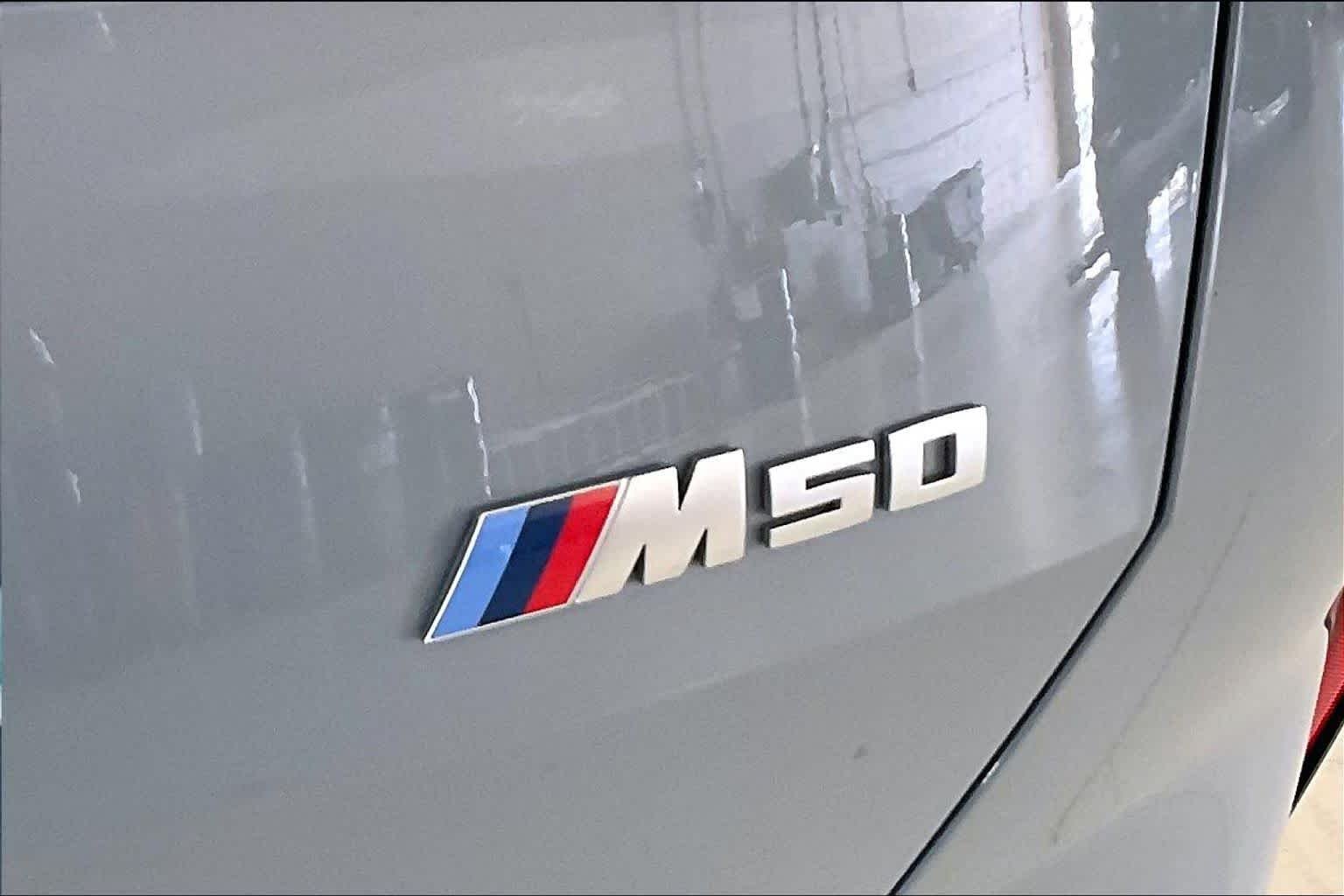 Used 2025 Brooklyn Grey Metallic BMW M50 xDrive image 9