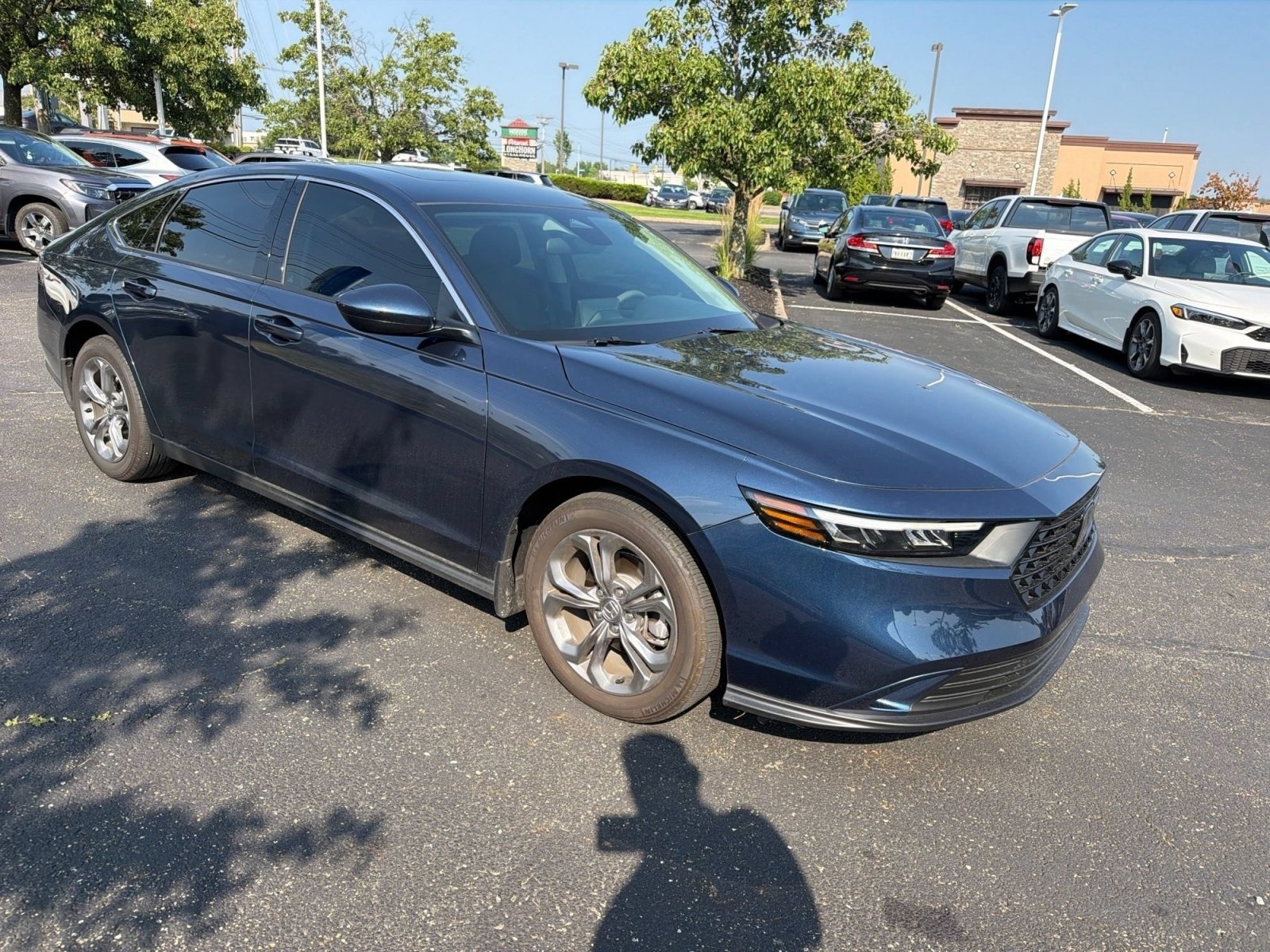 Certified Used 2024 Canyon River Blue Metallic Honda EX image 32