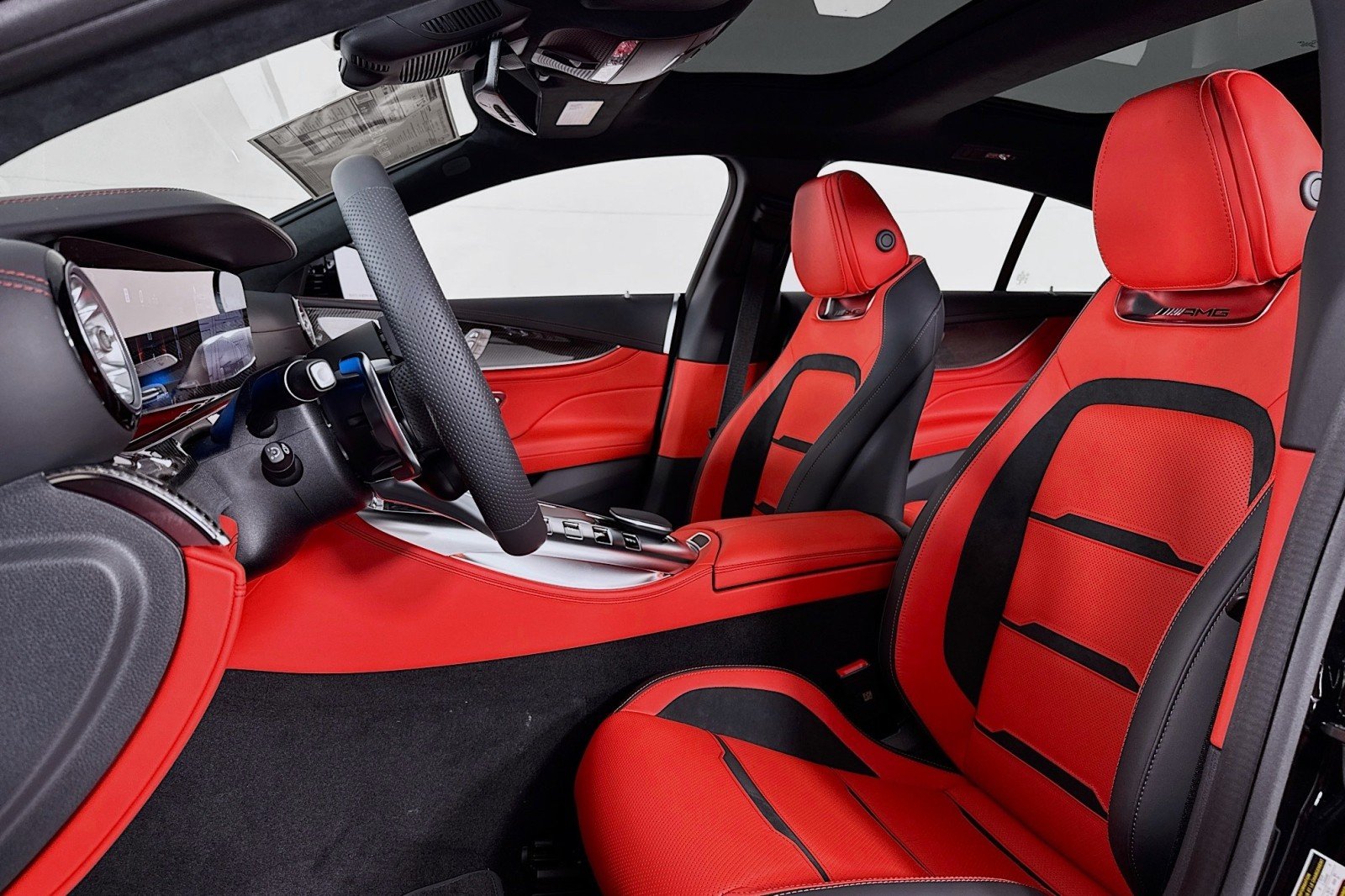 New 2026 Obsidian Black Metallic Mercedes-Benz AMG® GT 53 4-Door Coupe image 16