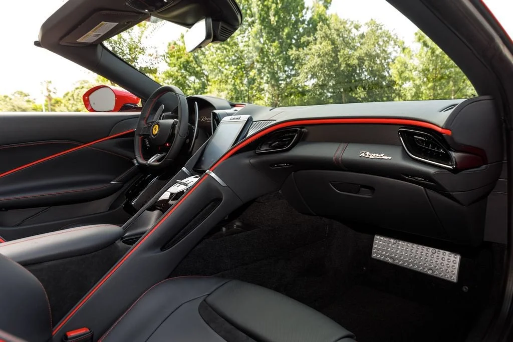 Used 2025 Rosso Corsa Ferrari Spider image 17