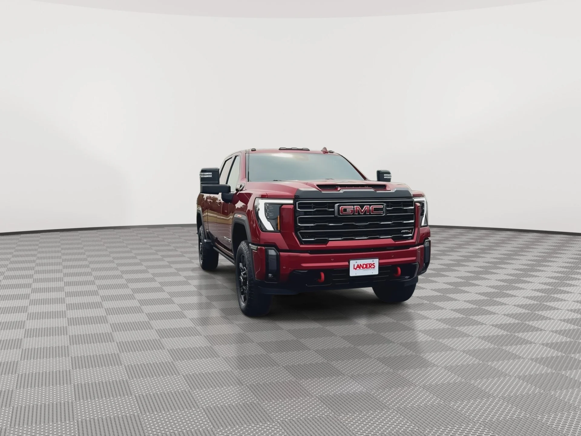Used 2024 Volcanic Red Tintcoat GMC AT4 image 3