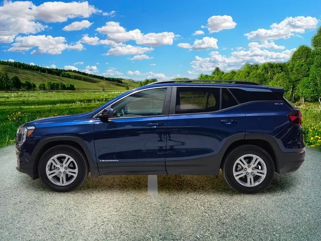 Certified Used 2023 Blue GMC SLE image 3