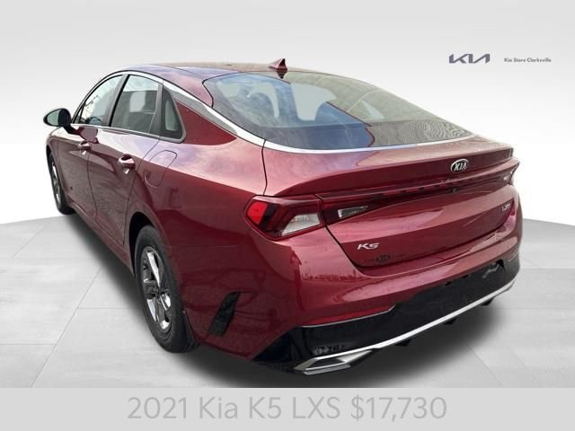 Certified Used 2021 Passion Red Kia LXS image 6