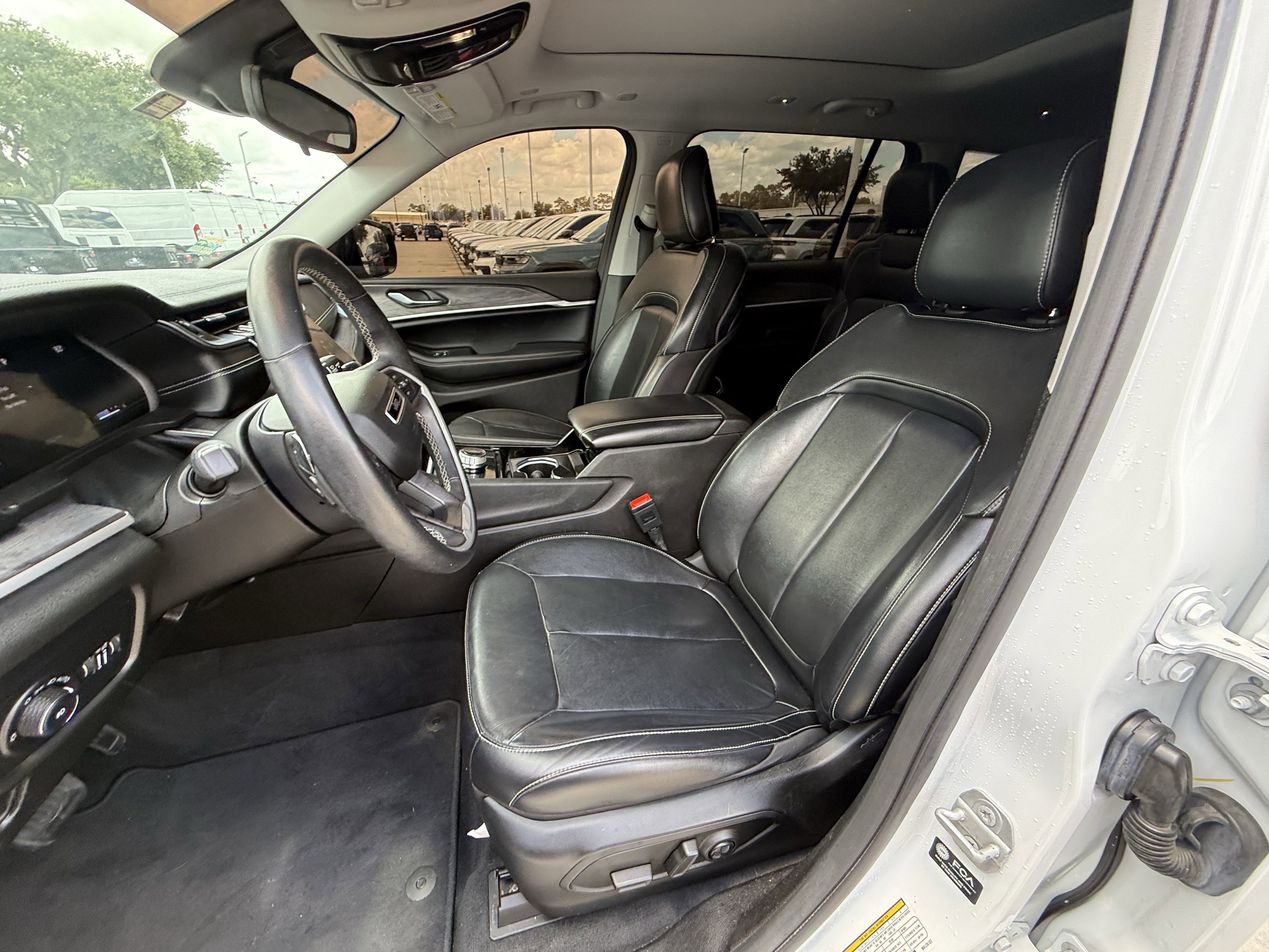 Used 2021 Bright White Clearcoat Jeep Limited image 26