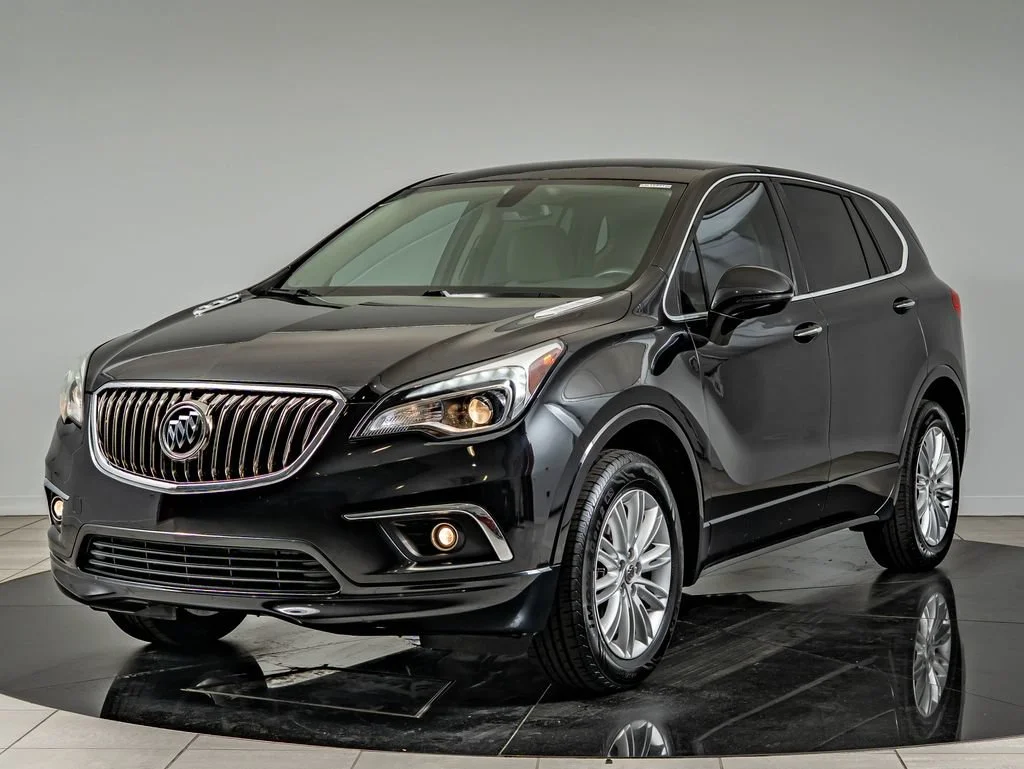 Used 2017 Ebony Twilight Metallic Buick Preferred image 1