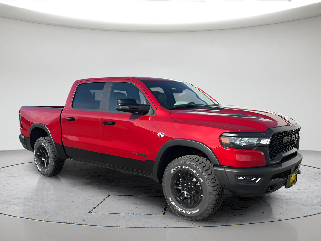 New 2026 Molten Red Pearl-Coat Exterior Paint RAM Rebel image 7