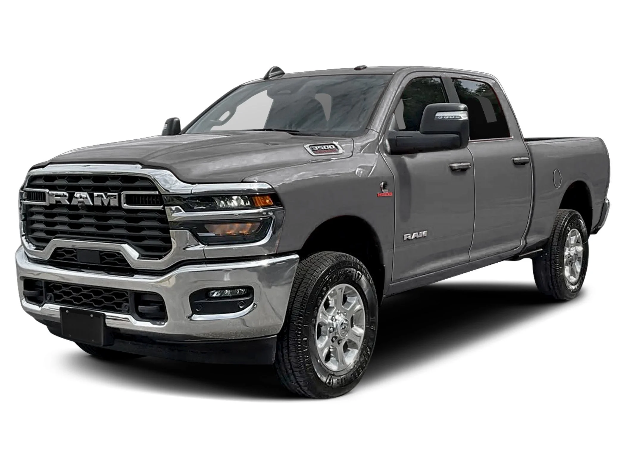 New 2026 Ceramic Gray Clear-Coat  Paint Ram LONE STAR CREW CAB 4X4 8