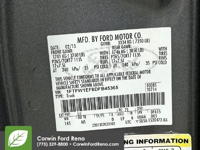 Used 2013 Sterling Gray Metallic Ford XLT image 32