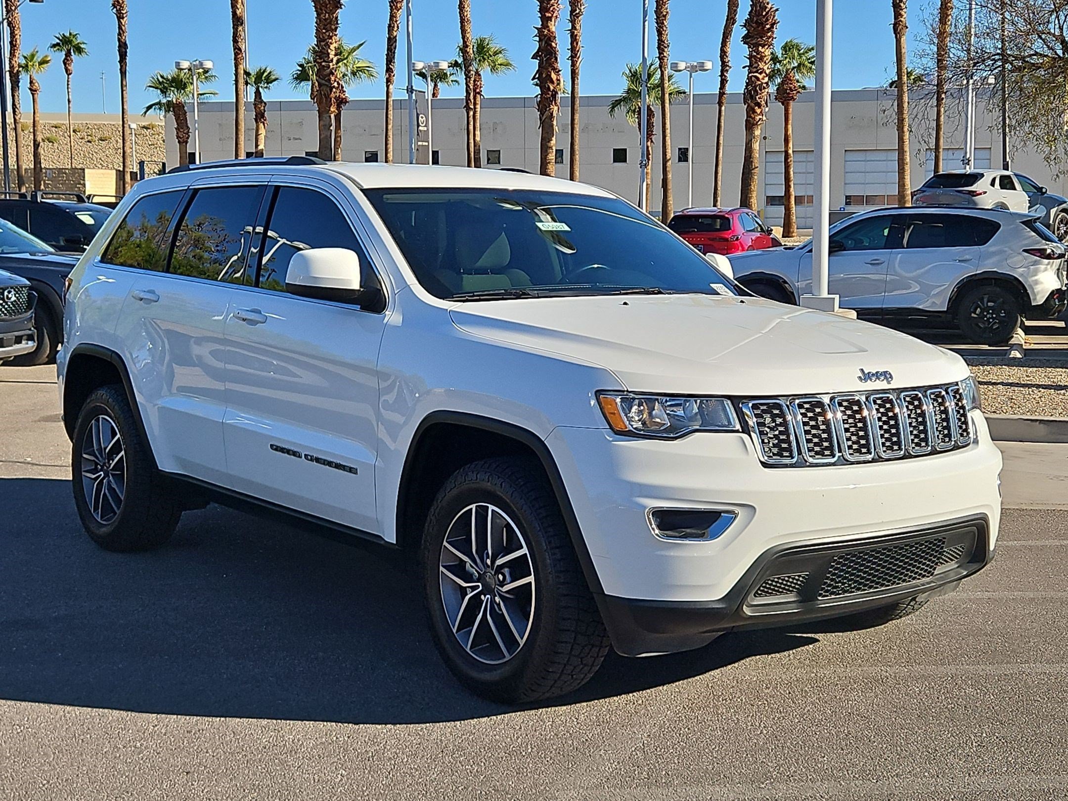 Used 2020 Bright White Clearcoat Jeep Laredo E image 8