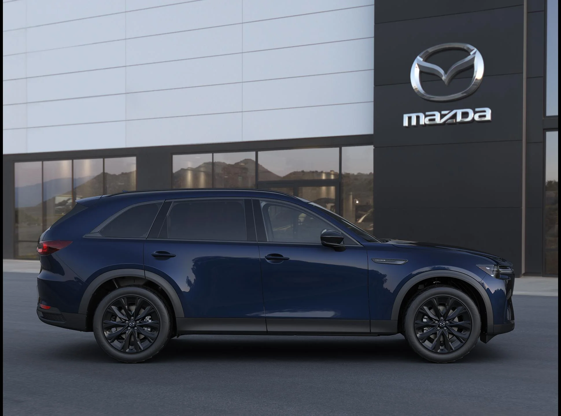 New 2026 Deep Crystal Blue Mica Mazda 3.3 Turbo Premium Sport AWD image 5