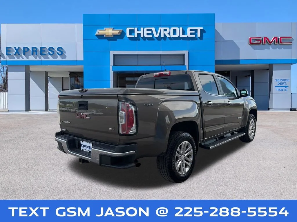 Used 2016 BRONZE ALLOY METALLIC GMC 4WD SLT image 3