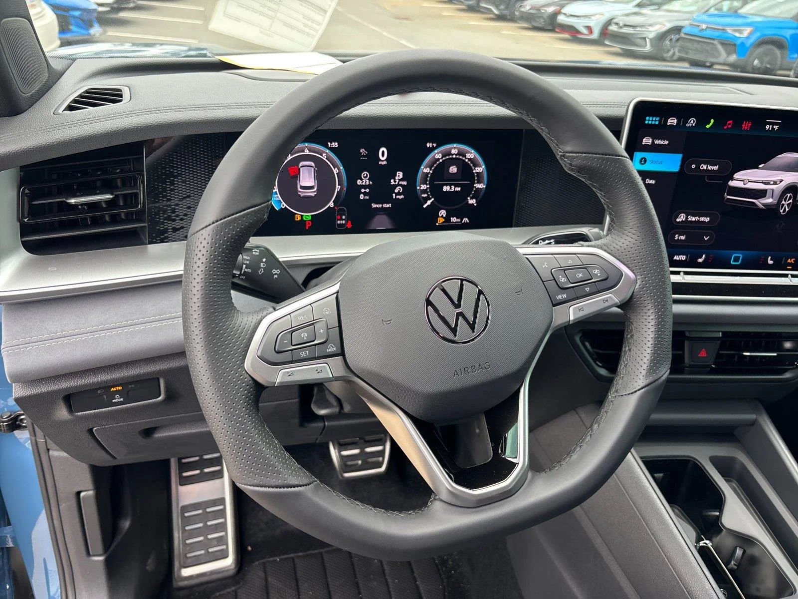 New 2026 monterey blue with deep black roof Volkswagen SE R-Line Black image 18