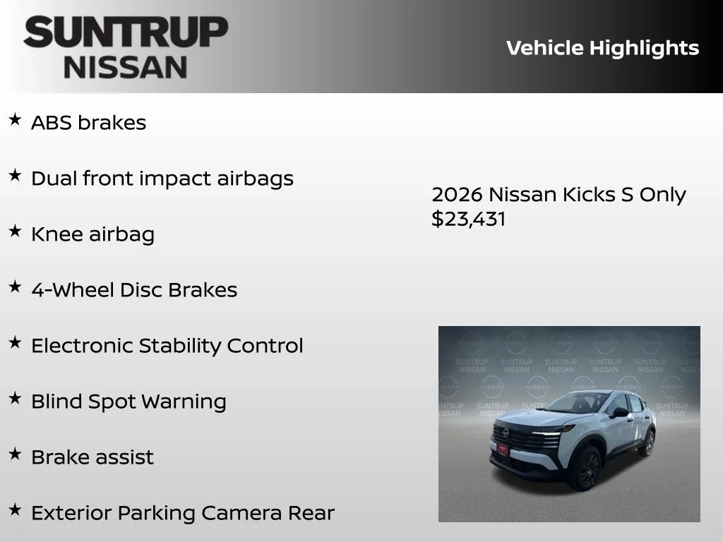 New 2026 White Nissan S image 23